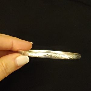 Silver bracelet